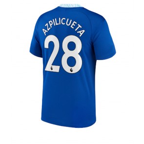 Chelsea Cesar Azpilicueta #28 Hemmatröja 2022-23 Kortärmad